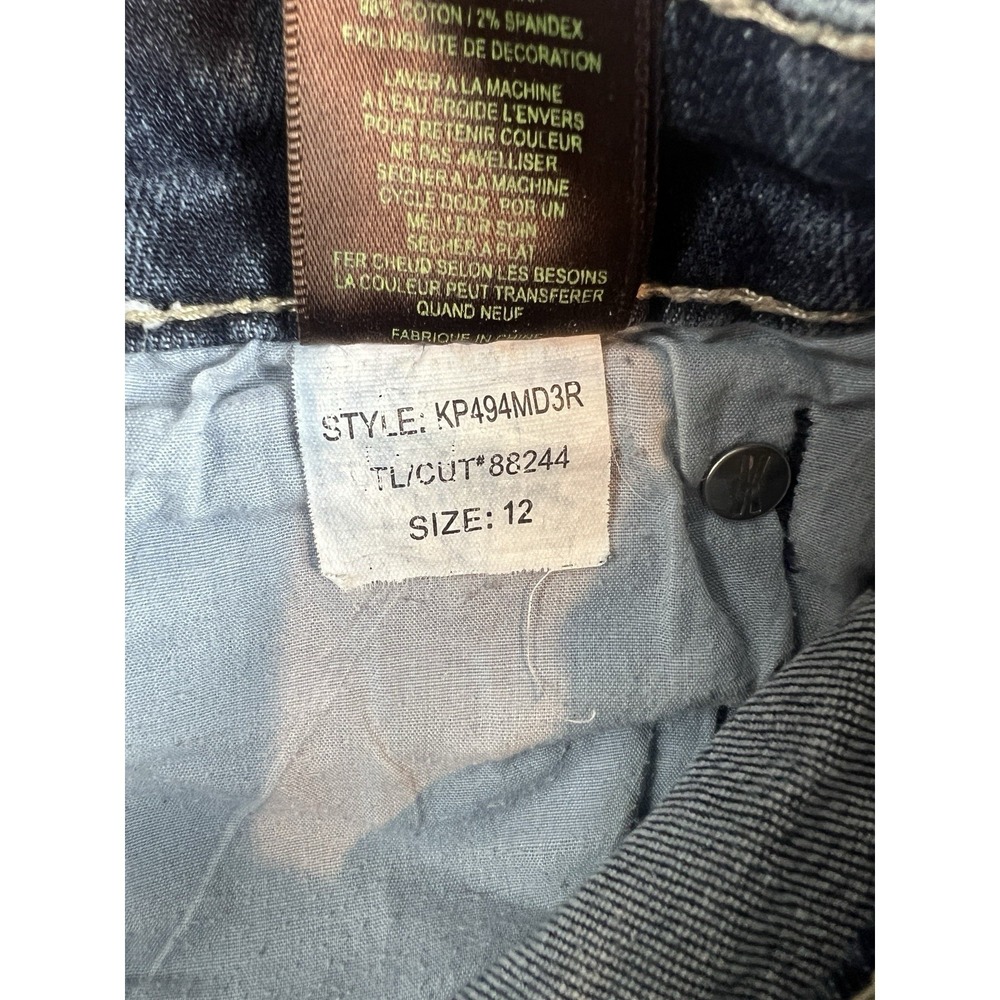 KUT from the Kloth Catherine Boyfriend Jeans Women 12 Medium Wash - Picture 10 of 13
